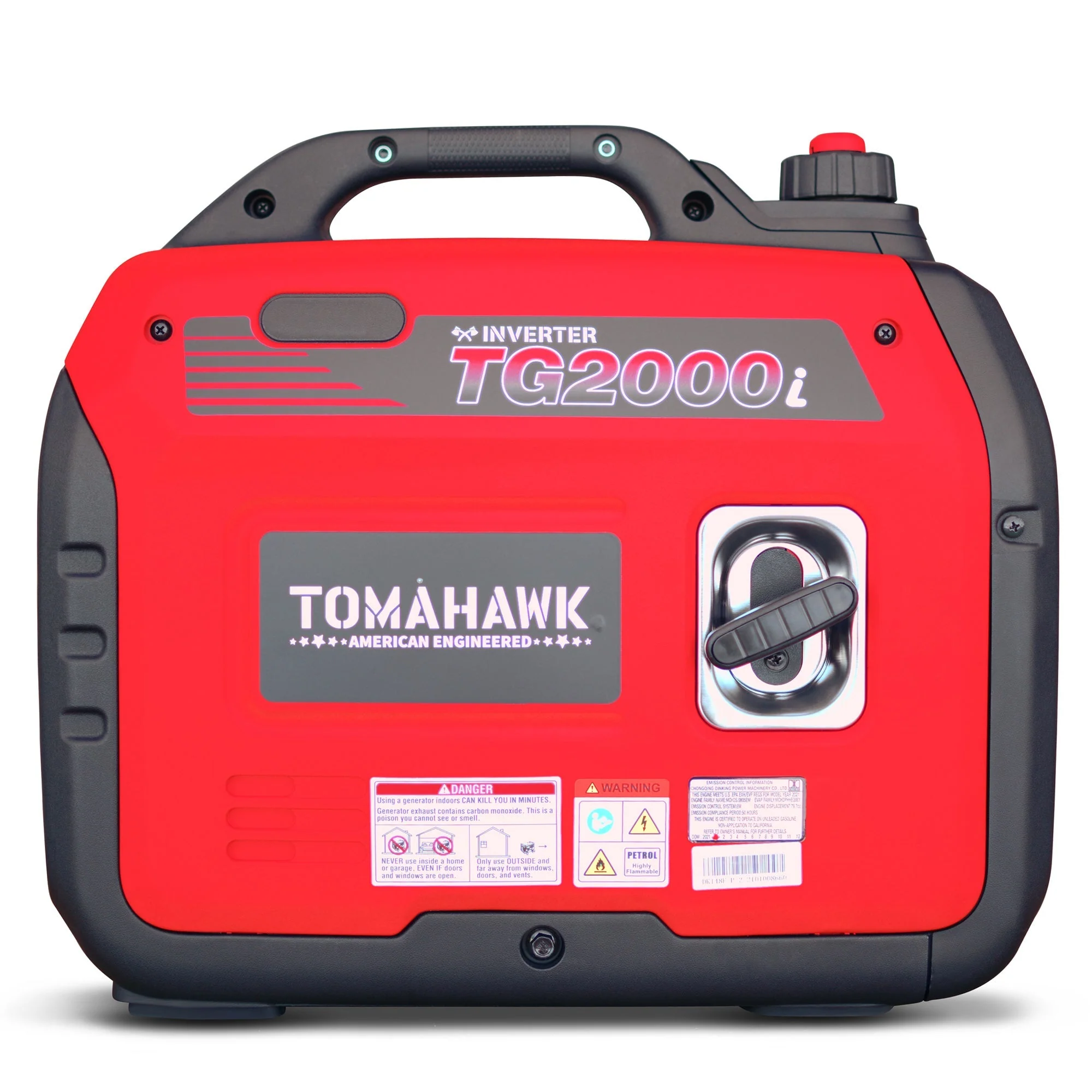 Tomahawk Power 2000 Watt Inverter Generator Super Quiet Portable Gas Power Professional Use - Image 15