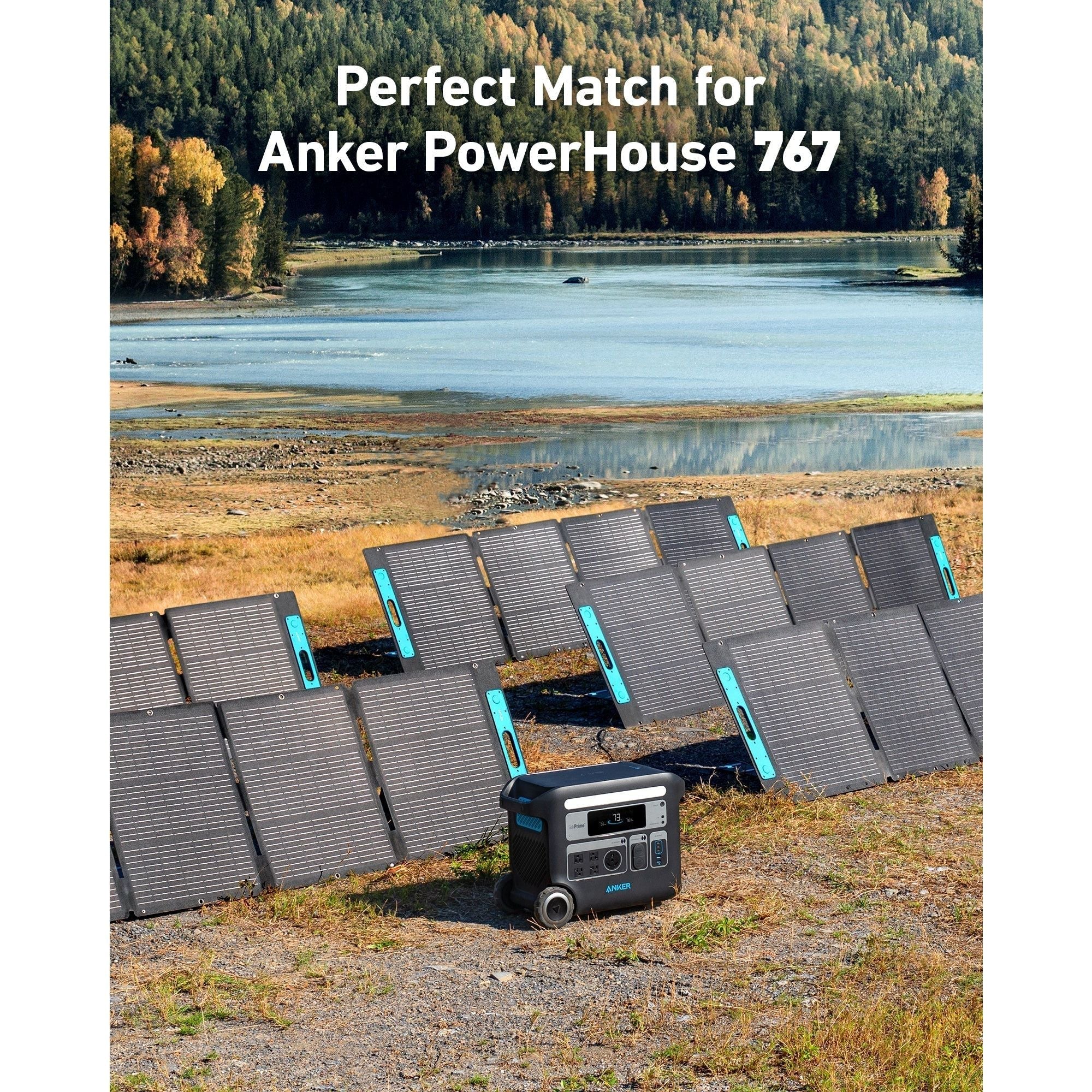 Anker SOLIX PS200 200W Portable Monocrystalline Solar Panel - Image 6
