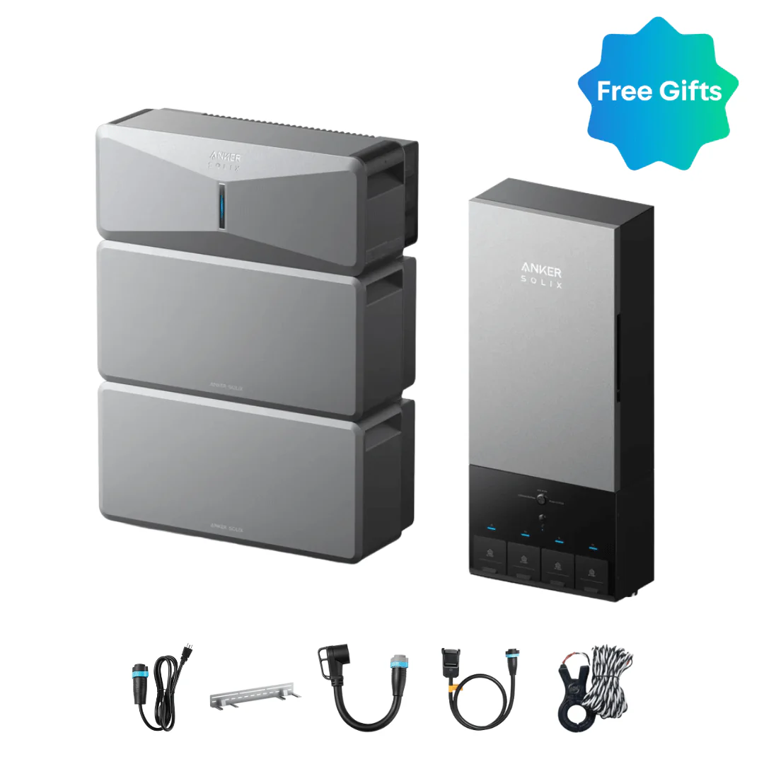Anker SOLIX E10 Automatic Backup Kits | 6 kWh - 24 kWh LiFePO4 Battery | 10-30 kW Turbo Output | Smart Grid & Storm-Guard - Image 2