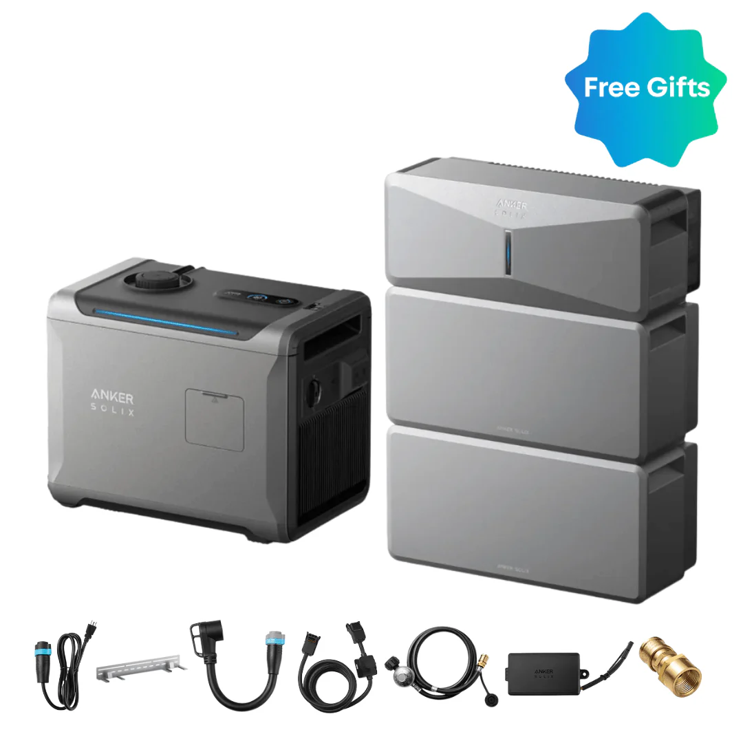 Anker SOLIX E10 Infinite Backup Kits | 6kWh - 24 kWh LiFePO4 Battery | 5X Backup Time | Smart Control & Outdoor-Ready - Image 2