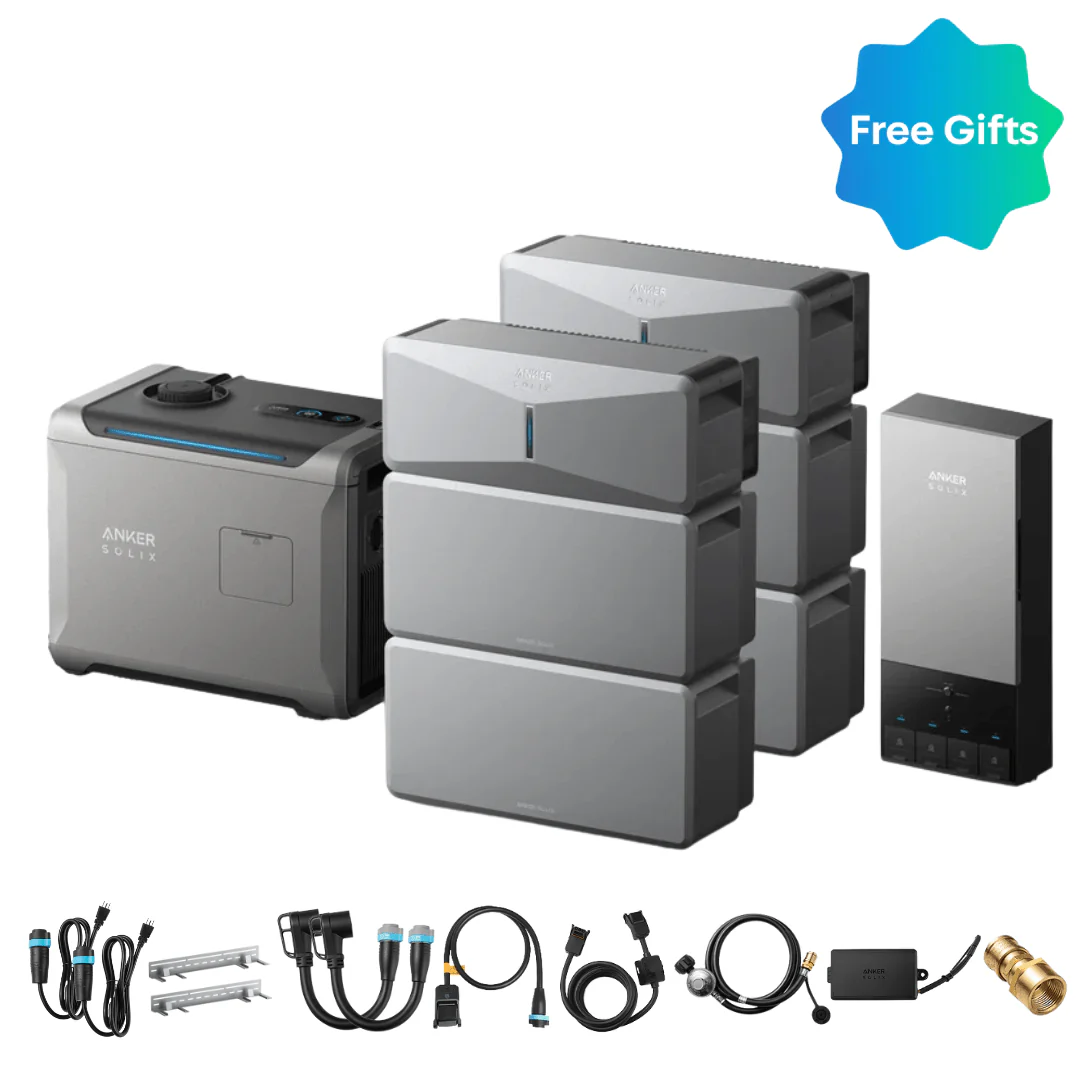 Anker SOLIX E10 Infinite Backup Kits | 6kWh - 24 kWh LiFePO4 Battery | 5X Backup Time | Smart Control & Outdoor-Ready - Image 5