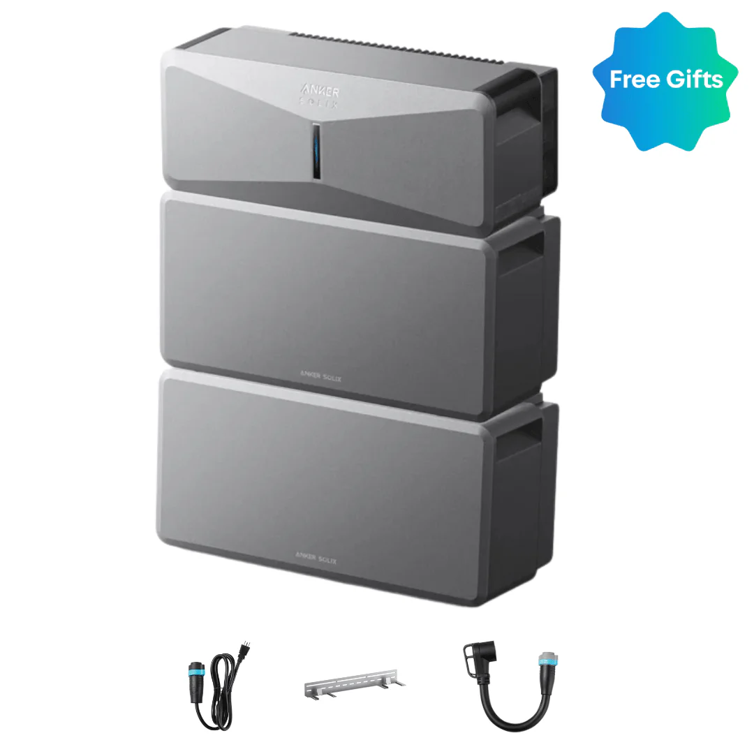 Anker SOLIX E10 Whole Home Backup System | 6 kWh - 30 kWh LiFePO4 Battery | 10-30 kW Turbo Output | Smart Grid & Storm-Guard - Image 2