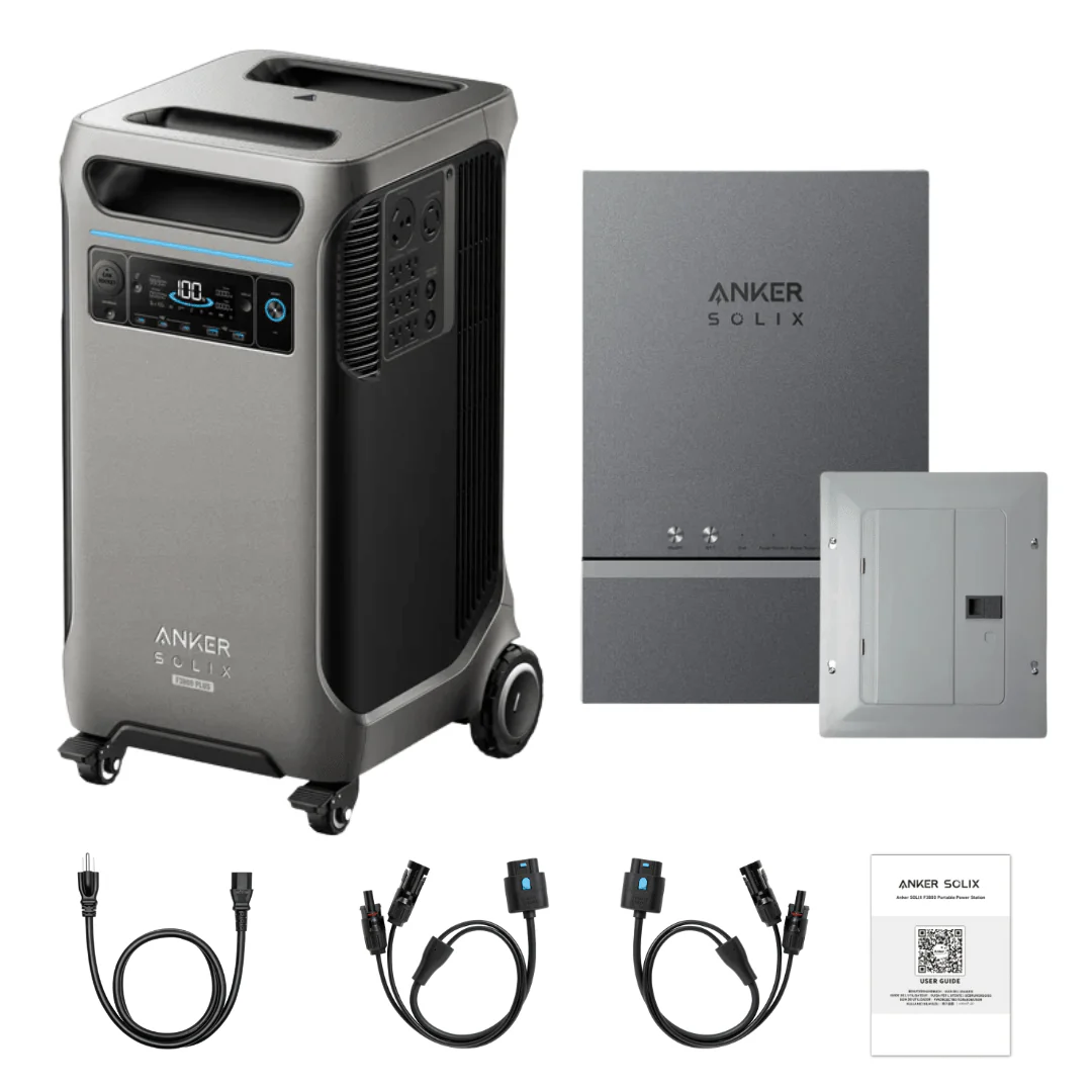 Anker SOLIX F3800 Plus Portable Power + Smart Home Power Kit