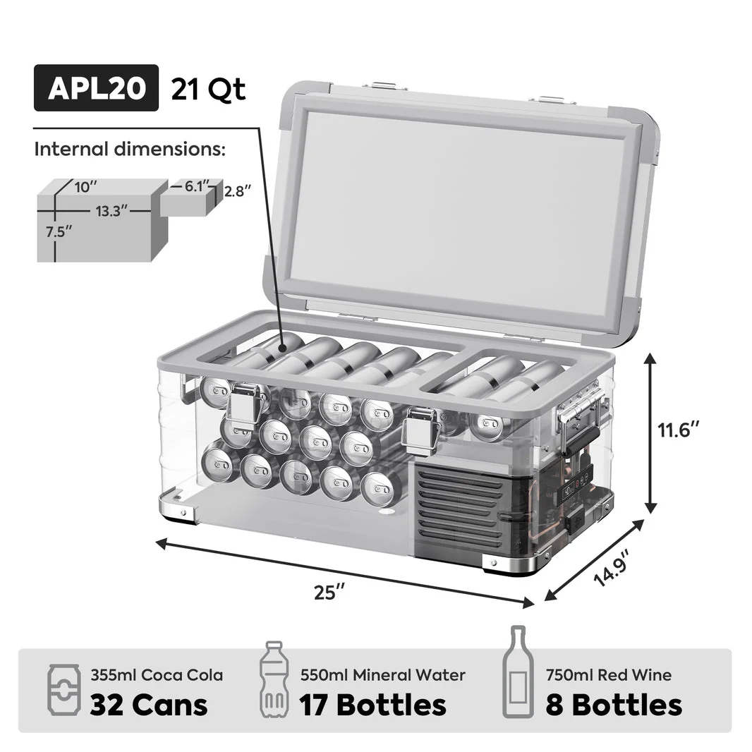 ICECO APL20 20L Light Duty Aluminum Freezer Single Zone - Image 5