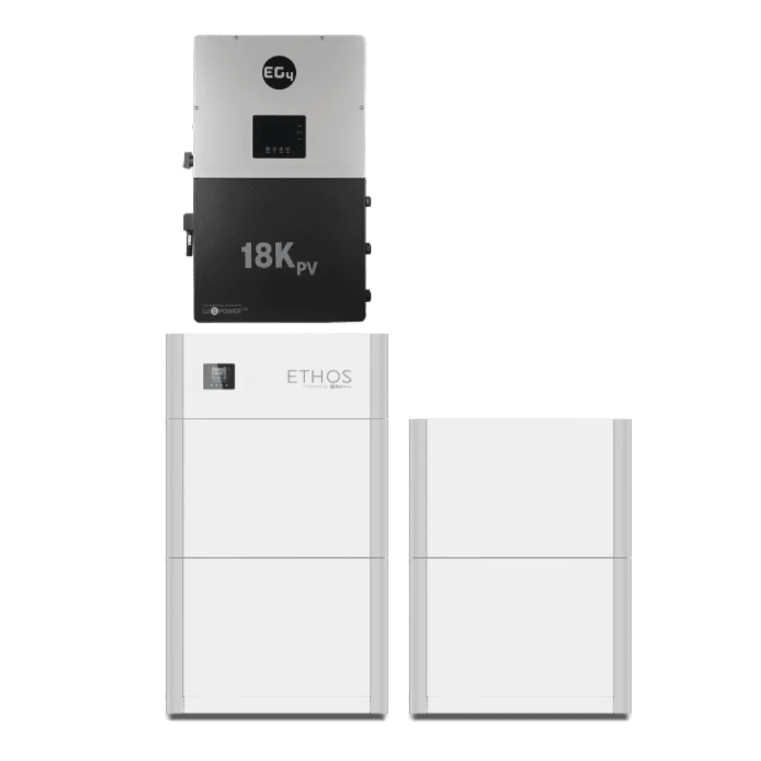 BigBattery ETHOS 48V LiFePO4 Batteries (10.2kWh-46kWh) + EG4 18kPV 12,000W 48V Split Phase Hybrid Inverter - Image 3