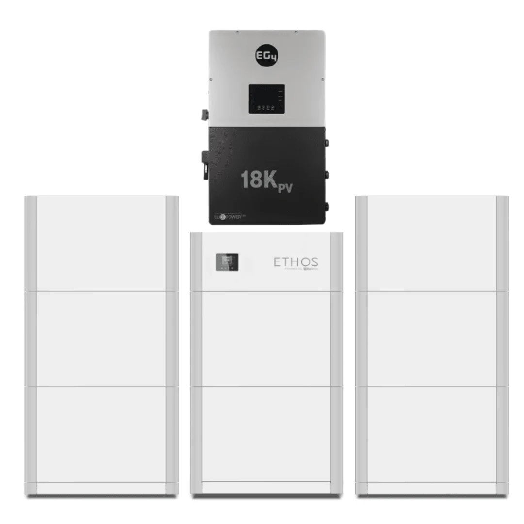 BigBattery ETHOS 48V LiFePO4 Batteries (10.2kWh-46kWh) + EG4 18kPV 12,000W 48V Split Phase Hybrid Inverter - Image 5