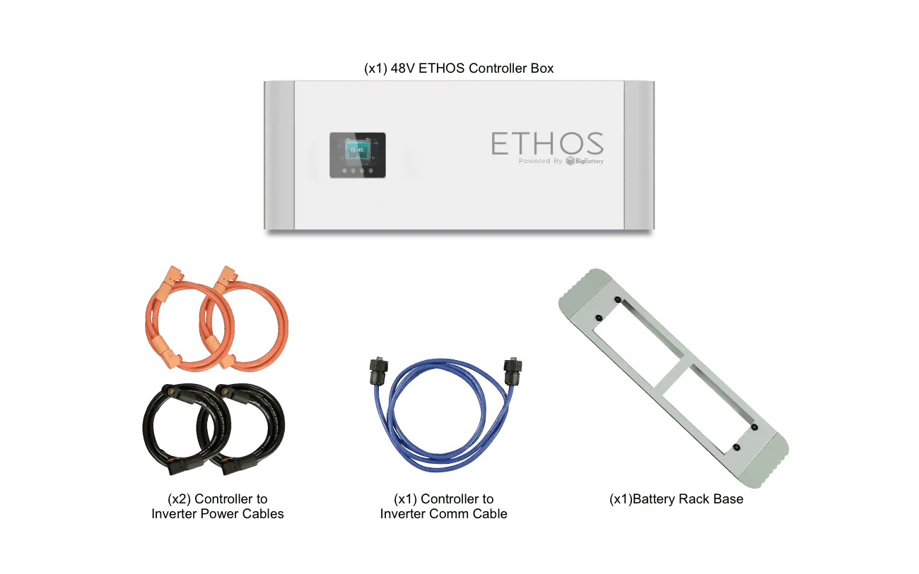BigBattery ETHOS 48V LiFePO4 Batteries (10.2kWh-15.3 kWh) + EG4 6000XP 6,000W Hybrid Solar Inverter - Image 5