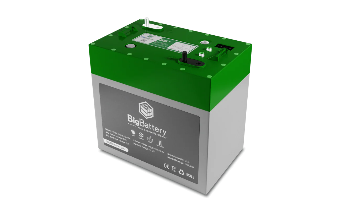 BigBattery EAGLE 2 48V 32Ah 1.63kWh LiFePO4 Battery - Image 3