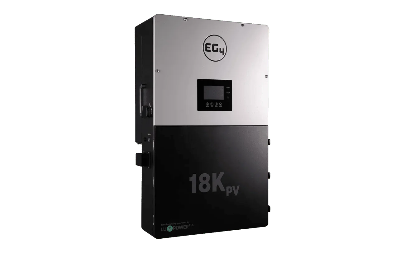 EG4 48V WallMount Indoor LiFePO4 Battery (14.3kWh-57.3kWh) + 18kPV 12000W 48V Split Phase Hybrid Inverter - Image 7