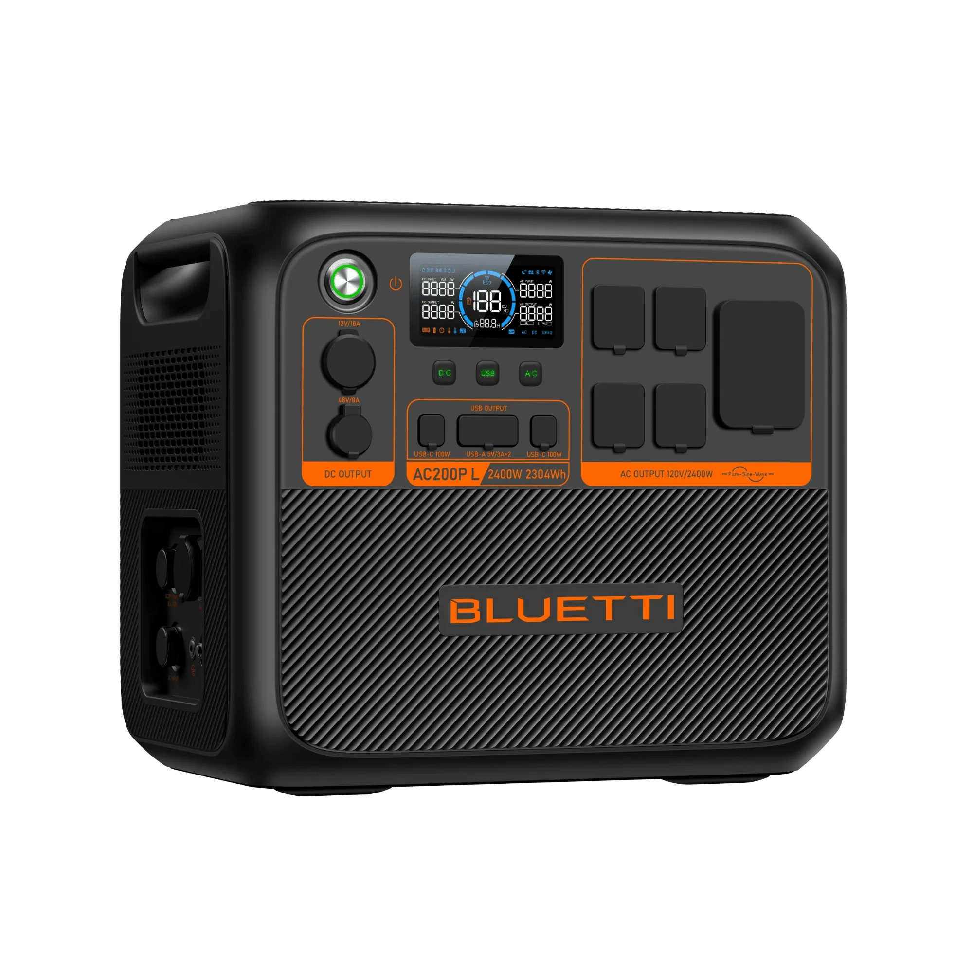 BLUETTI AC200P L 2304Wh 2400W Portable Power Station - Image 3
