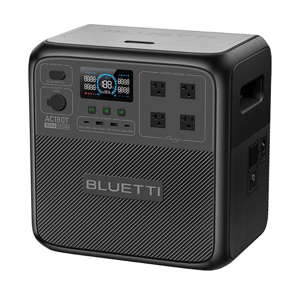 BLUETTI AC180T 1433Wh 1800W Solar Generator Portable Power Station - Image 3