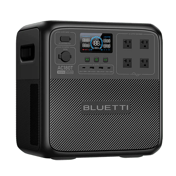 BLUETTI AC180T 1433Wh 1800W Solar Generator Portable Power Station - Image 6