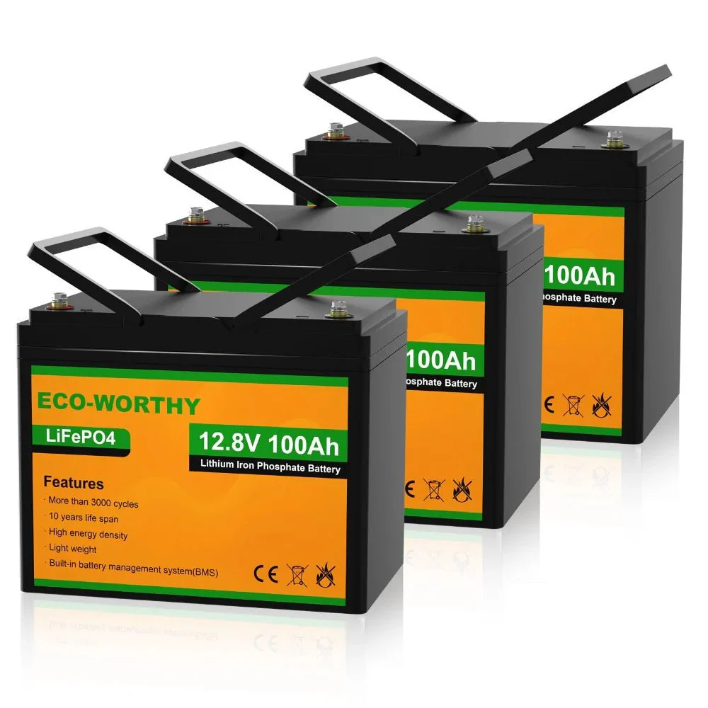 ECO-WORTHY 12V 100Ah Lithium Iron Phosphate Battery - Image 13