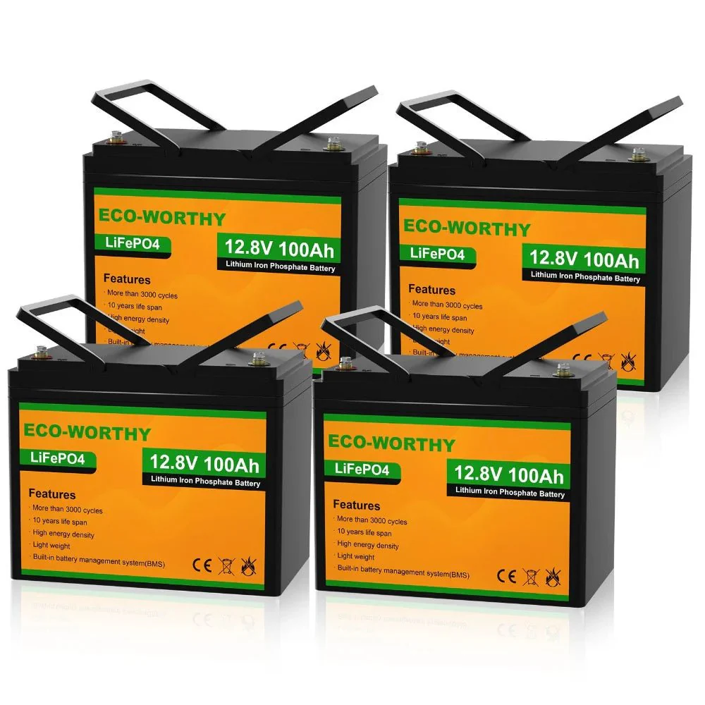 ECO-WORTHY 12V 100Ah Lithium Iron Phosphate Battery - Image 14