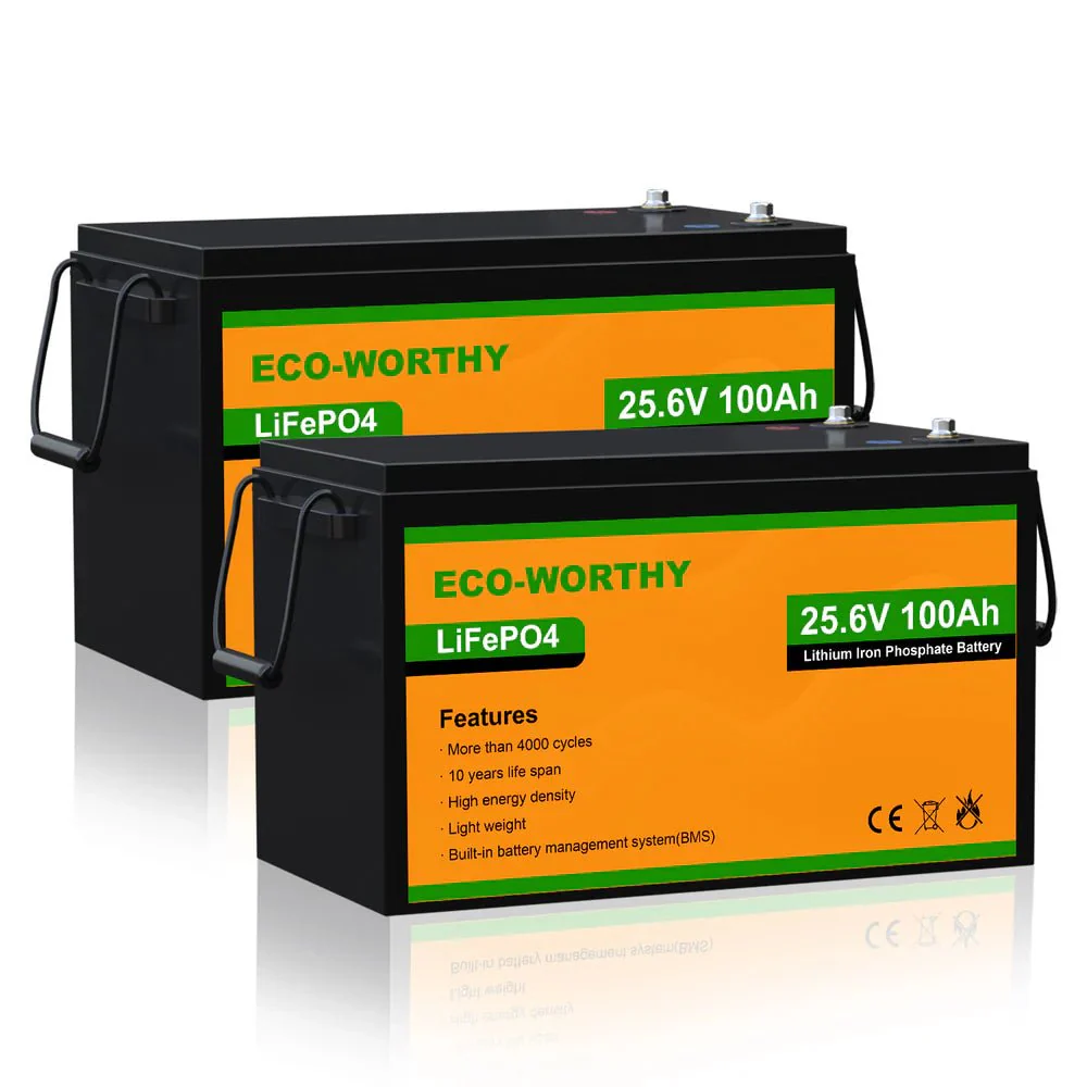 ECO-WORTHY 24V 100Ah Lithium Iron Phosphate Battery - Image 10