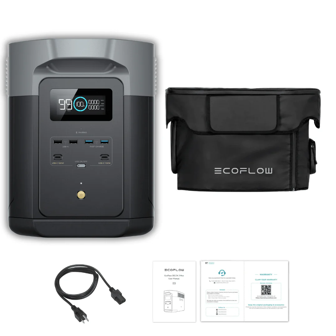 EcoFlow DELTA 2 Max + Delta MAX Bag