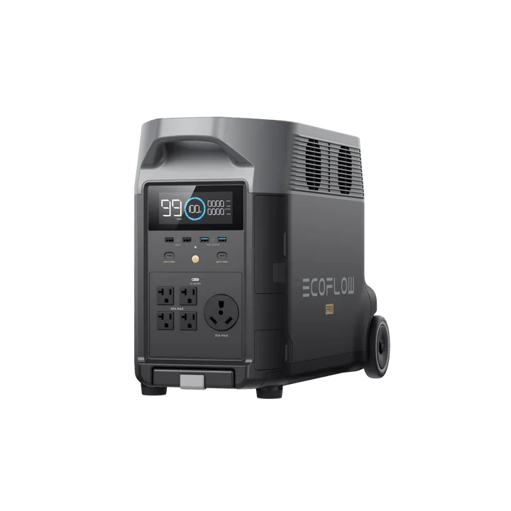 EcoFlow DELTA Pro With Extra Battery 7200Wh 3600W Solar Generator + 200W Portable Monocrystalline Solar Panels Kit - Image 8