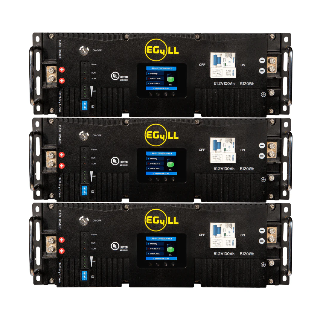 EG4 LL-S 48V 100AH Lithium Iron Phosphate Server Rack Battery - Image 3