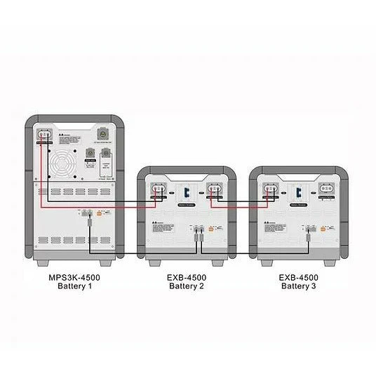 Hysolis 4500Wh Expansion Battery Pack for MPS3K Power Station EXB-4500 - Image 3