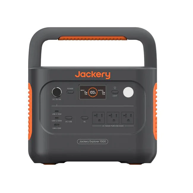 Jackery Explorer 1000 V2 Solar Generator + SolarSaga 200W Portable Solar Panel - Image 3