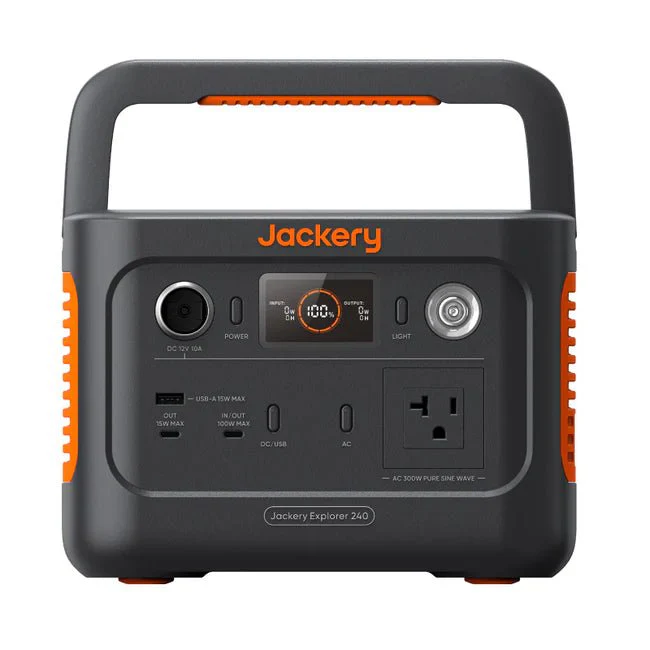 Jackery Explorer 240 V2 Solar Generator + SolarSaga 40W Solar Panel Kits - Image 5