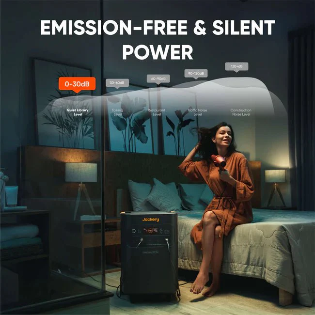 Jackery Explorer 5000 Plus Solar Generator + 2 x SolarSaga 500 X - Image 4