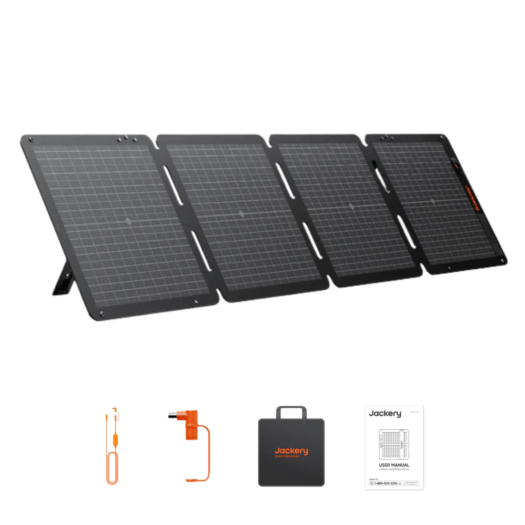 Jackery SolarSaga 100W Air Portable Solar Panel