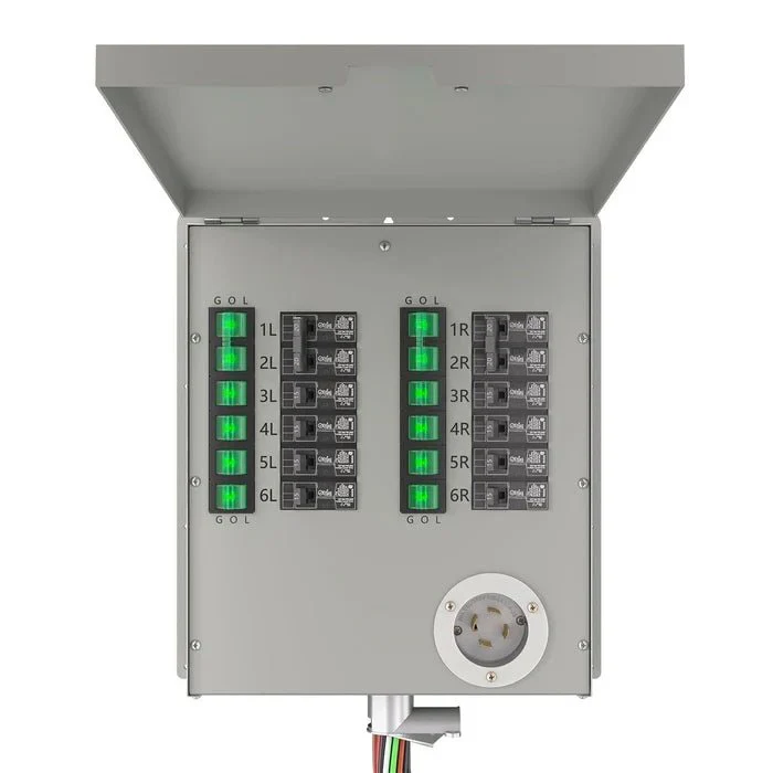 Natures Generator 12-Circuit 120/240V 30A Non-Automatic Power Transfer Switch - Image 3