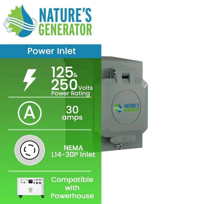 Natures Generator 30A Power Inlet Box - Image 2
