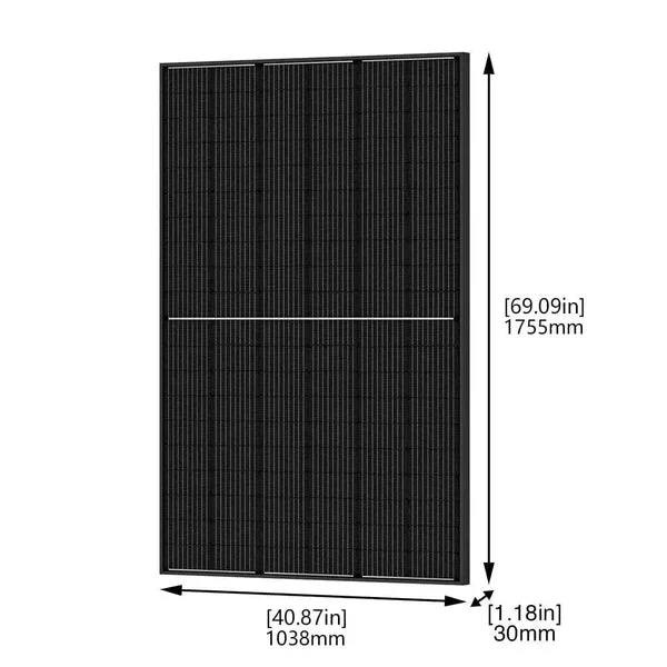 Natures Generator 4 x 410 Watt Monocrystalline Solar Panel With Solar Panel Mount Rack - Image 4