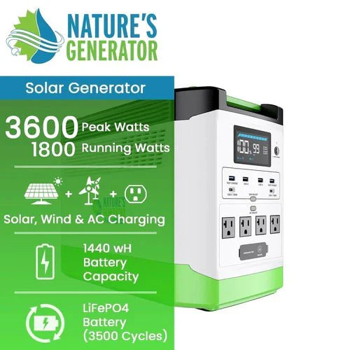 Natures Generator Lithium 1800 - Image 2