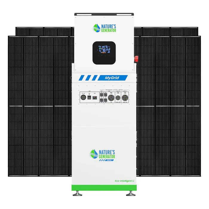 Natures Generator MyGrid 10K With 4 x 410W Rigid Solar Panel
