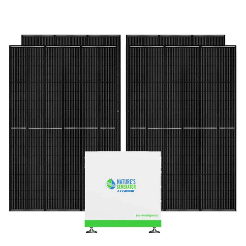 Natures Generator MyGrid 10K Solar Battery With 4 x 410W Rigid Solar Panels