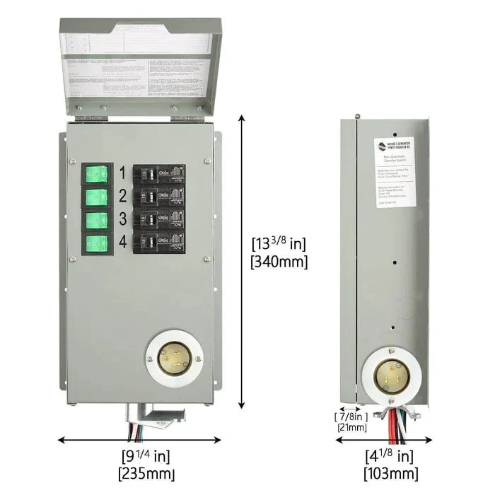 Natures Generator Power Transfer Switch Kit - Image 7
