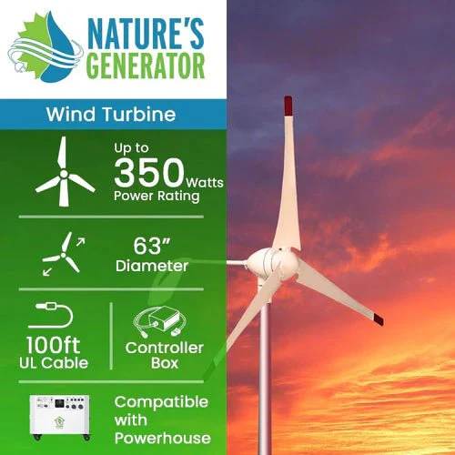 Natures Generator Powerhouse Wind Turbine - Image 2