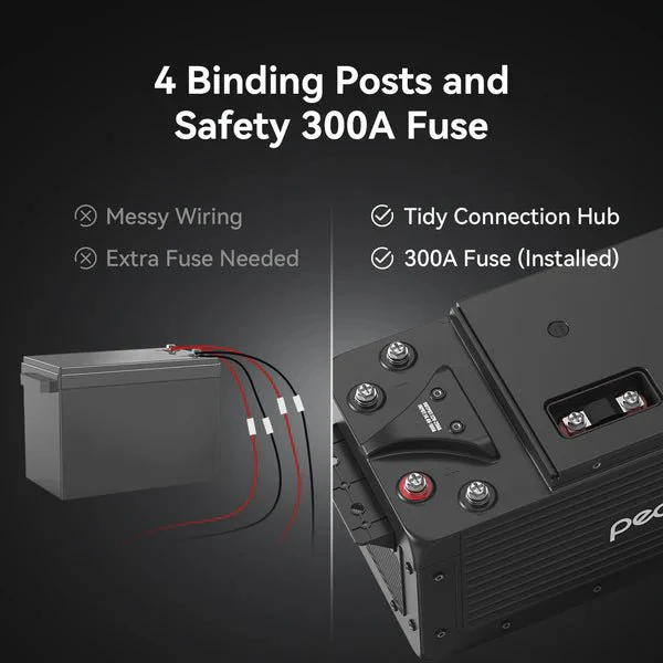 Pecron WB12200 Lithium 12V 200Ah Deep Cycle LiFePO4 Battery - Image 10
