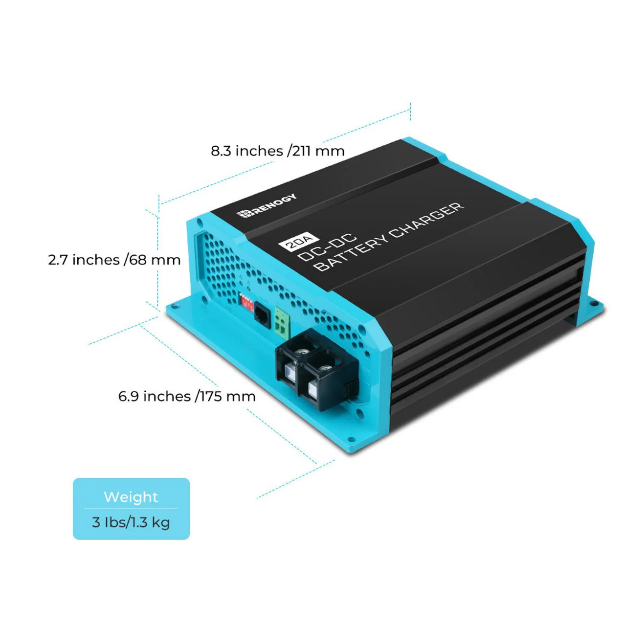 Renogy 12V 20A DC to DC On-Board Battery Charger - Image 5