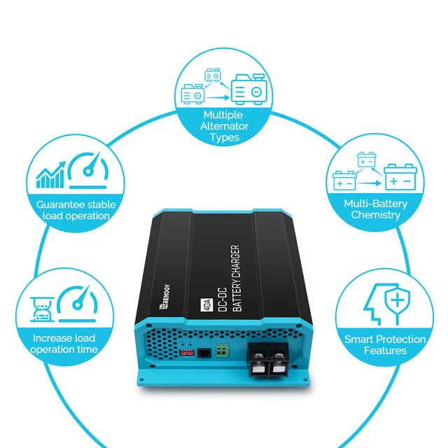 Renogy 12V 40A DC to DC On-Board Battery Charger - Image 6