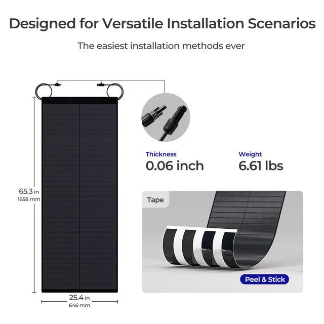 Renogy 150W CIGS Solar Panel - Image 7