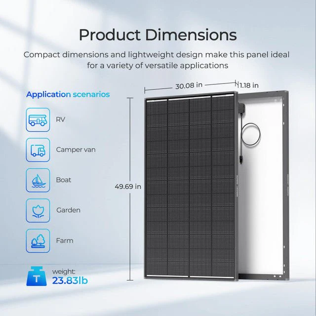 Renogy 200W ShadowFlux Anti-Shading N-Type Solar Panel - Image 7