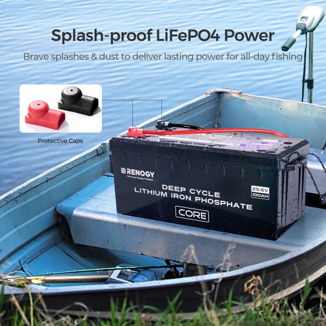 Renogy 24V 100Ah Core Series Deep Cycle Lithium Iron Phosphate Battery - Image 7