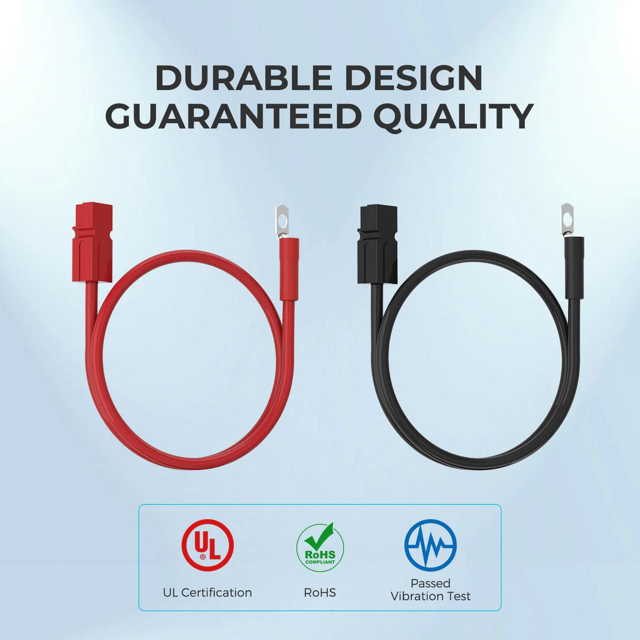 Renogy 5FT 6AWG Anderson Adapter Cable (Anderson PP75 - 3/8 in Lugs) - Image 4