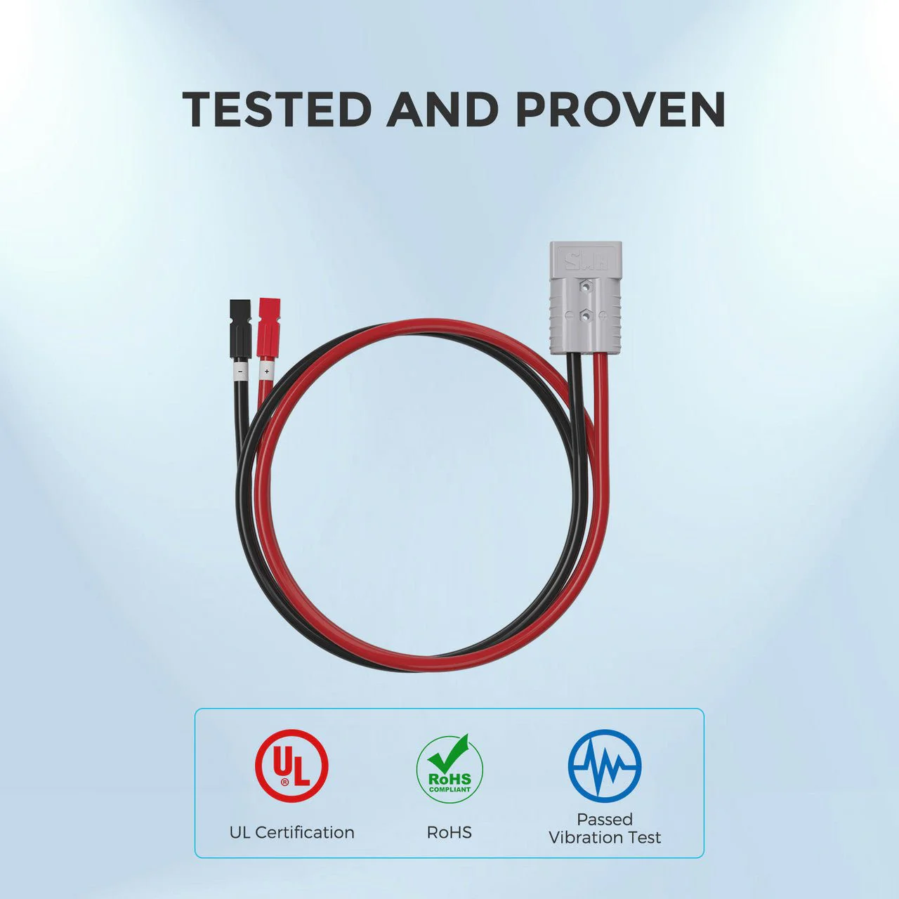 Renogy 5FT 6AWG Anderson Adapter Cable (Anderson PP75 - Anderson SB120) - Image 4