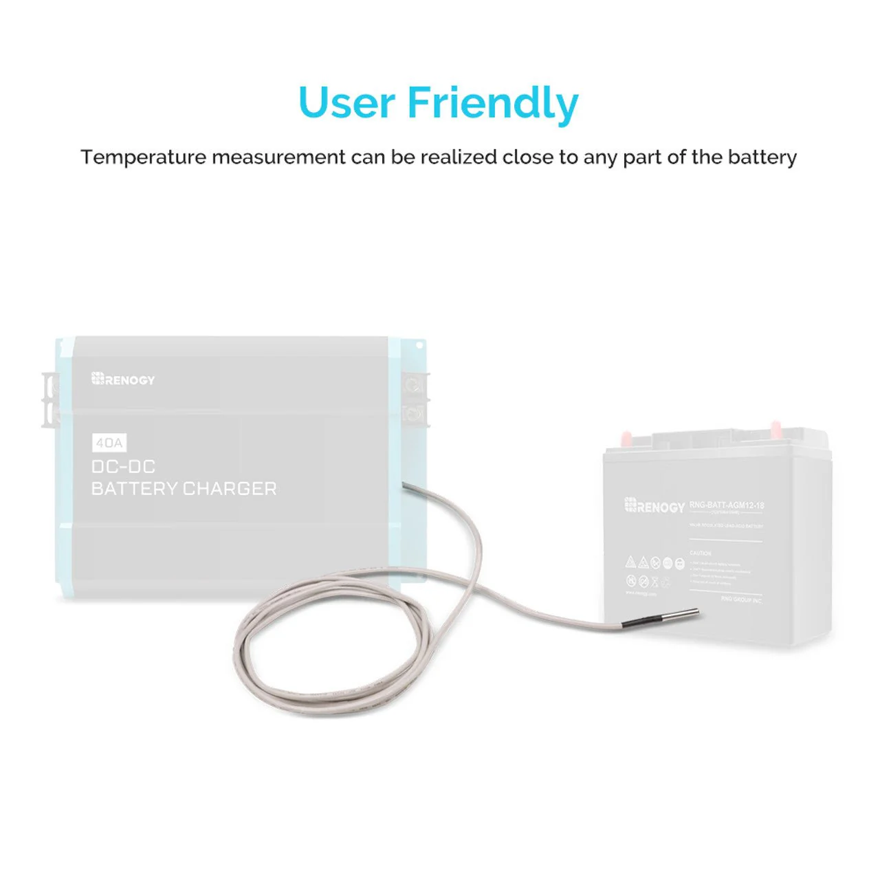 Renogy Battery Temperature Sensor for DC to DC on-board Battery Charger - Image 5