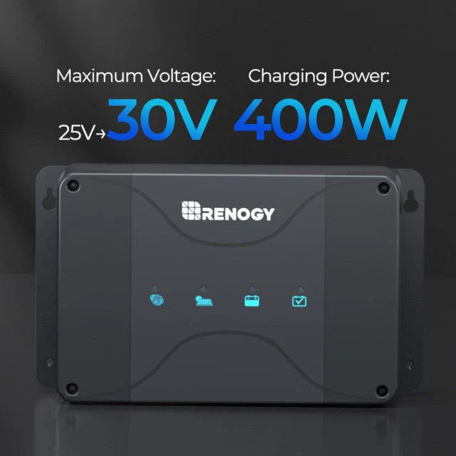Renogy DCC30S 12V 30A Dual Input DC-DC On-Board Battery Charger with MPPT with Renogy ONE Core - Image 2