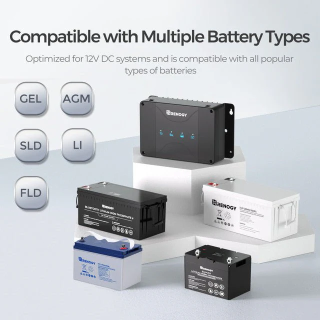 Renogy DCC30S 12V 30A Dual Input DC-DC On-Board Battery Charger with MPPT with Renogy ONE Core - Image 7