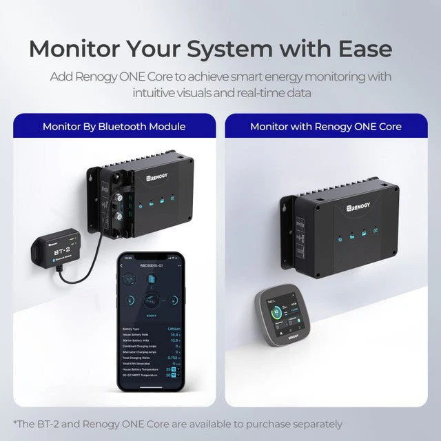 Renogy DCC50S 12V 50A DC-DC On-Board Battery Charger with MPPT - Image 6
