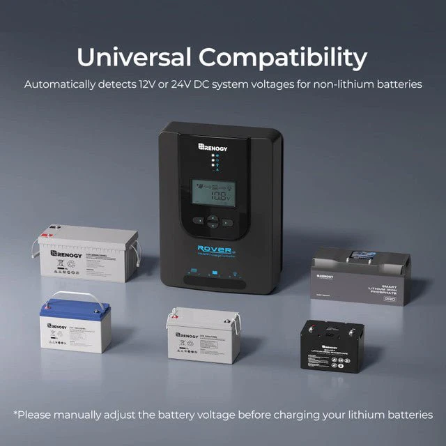 Renogy Rover Li 30 Amp MPPT Solar Charge Controller + Bluetooth Module (G2 Version w/BT2) & Renogy ONE Core - Image 4