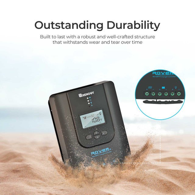 Renogy Rover Li 40 Amp MPPT Solar Charge Controller with Bluetooth Module - Image 8