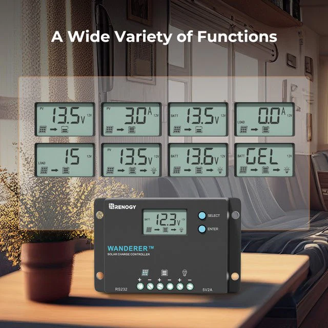 Renogy Wanderer 10A PWM Solar Charge Controller - Image 10